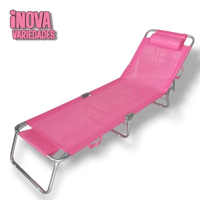 CADEIRA ESPREGUIÇADEIRA ALUMÍNIO "MOR" - Foto 3