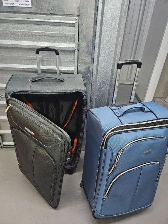 Malas Tecido( 4 unidades) Usada uma única vez! - Foto 2