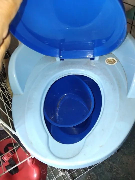 Troninho Infantil Azul - Foto 2