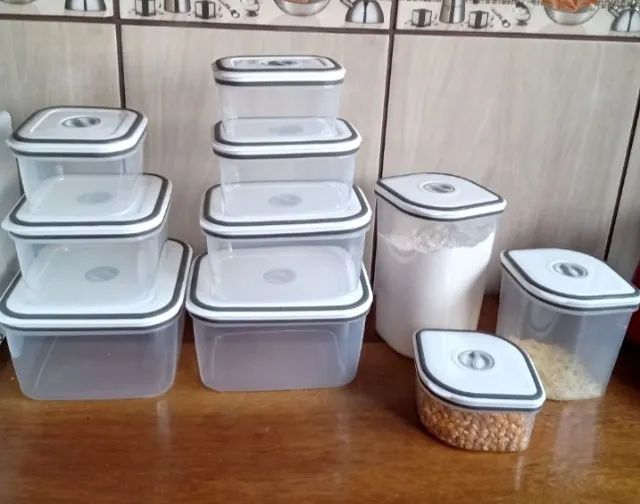 Conjunto de Potes Herméticos Electrolux 10 Peças- Lacrado - Foto 3