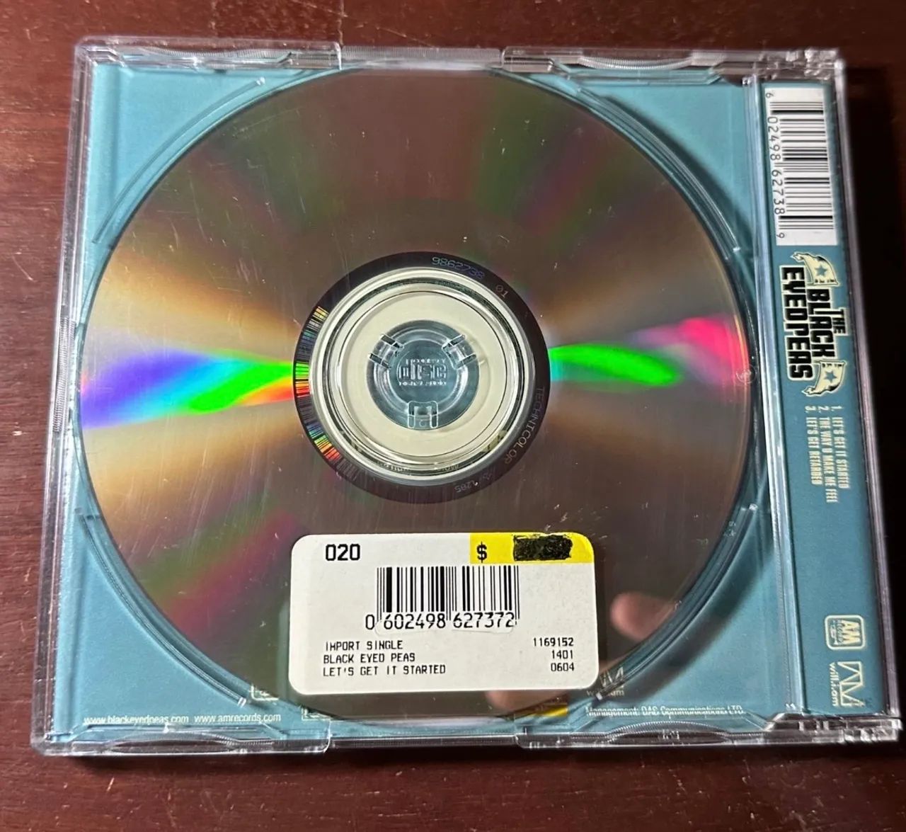 CD Single The Black Eyed Peas - Let's Get It Started - Foto 3