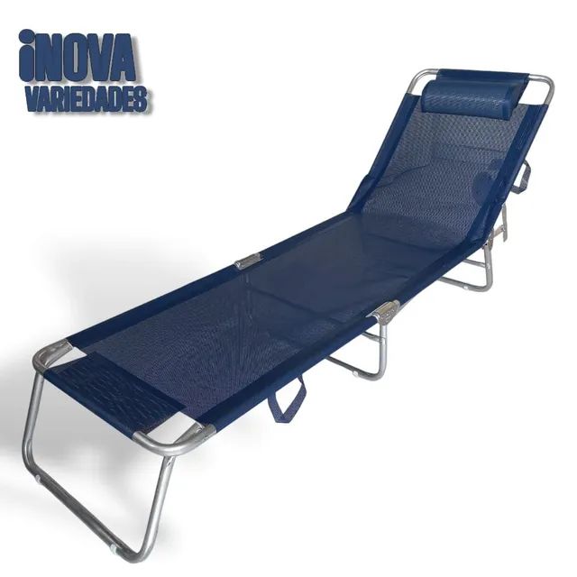 CADEIRA ESPREGUIÇADEIRA ALUMÍNIO "MOR"