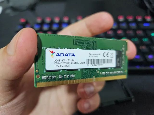 Memória Ram Adata Notebook de 2x4gb Ddr4 3200mhz - Foto 2