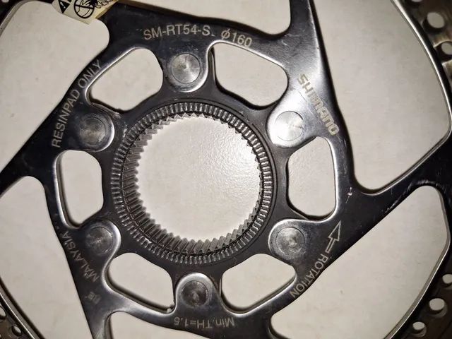 Disco de freio Shimano SM-RT54-S - Foto 2
