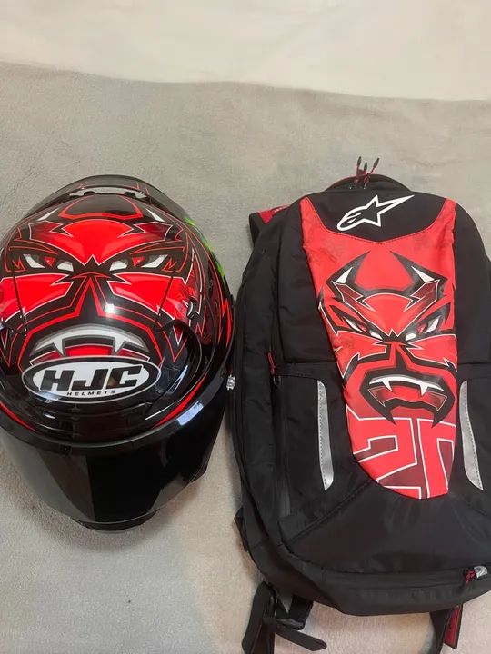 Capacete hjc rpha 12 fabio quartararo M 57/58 - Foto 5