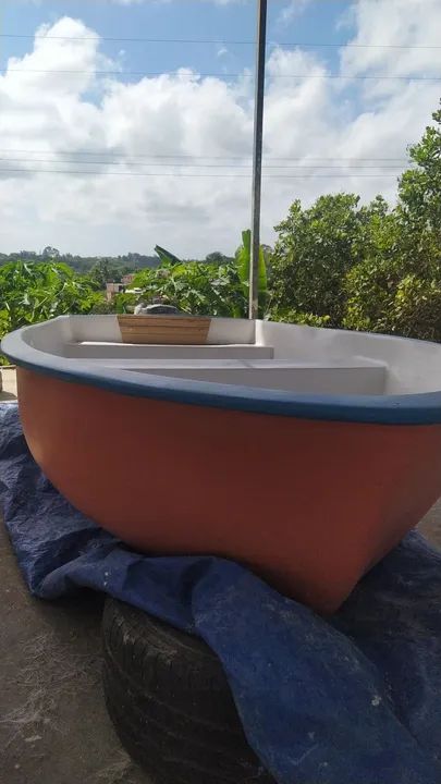 Bote de fibra de 2,25m - barco individual