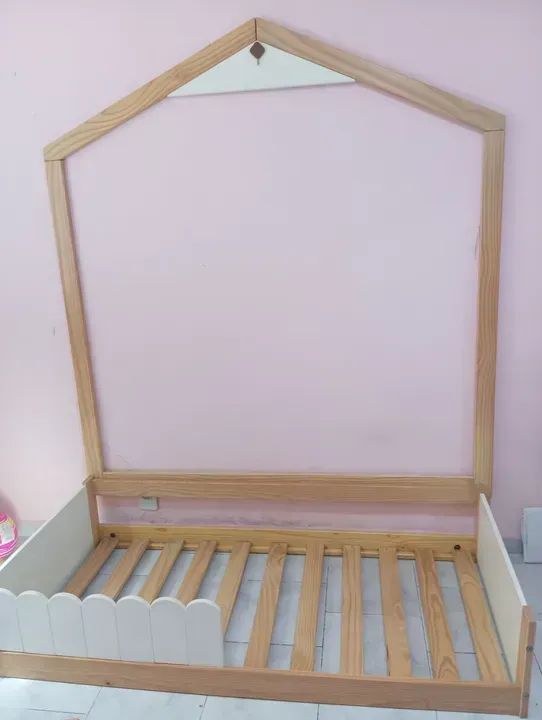 Cama infantil montessoriana com colchão - Foto 2