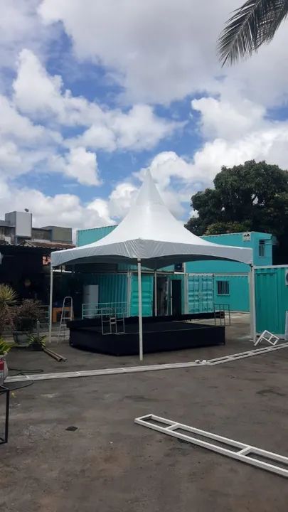 Toldo 5x5 Chapéu de Bruxa