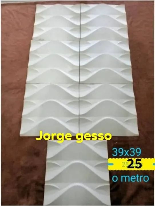 placas 3d. em gesso * - Foto 5