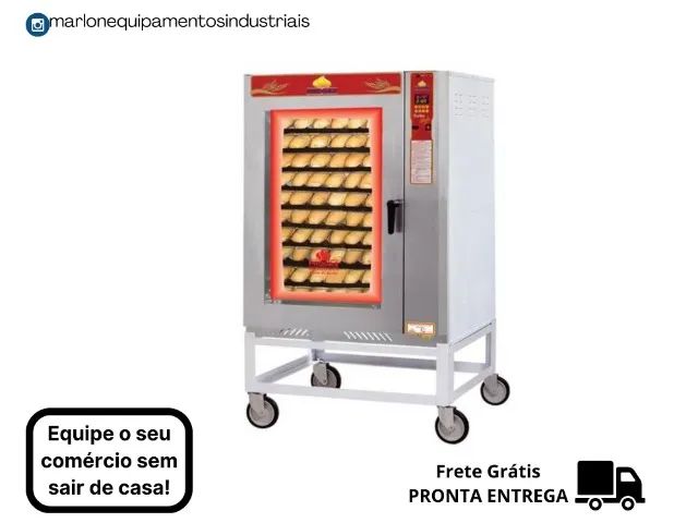 Forno 8 Esteiras Turbo a Gás