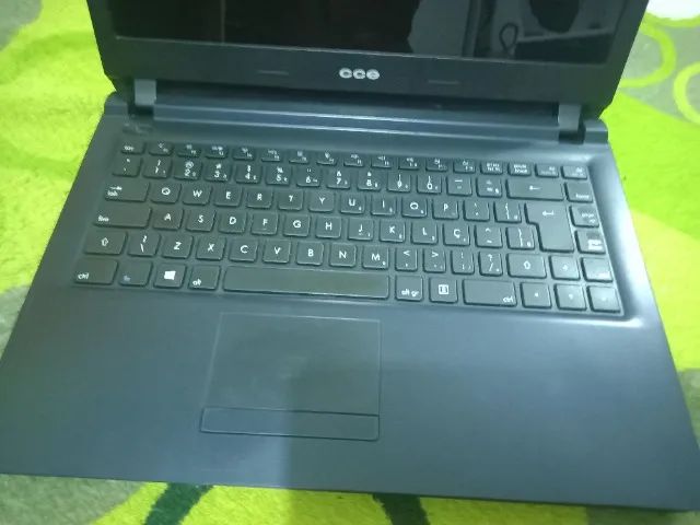 Notebook CCE Celeron semi novo com SSD 