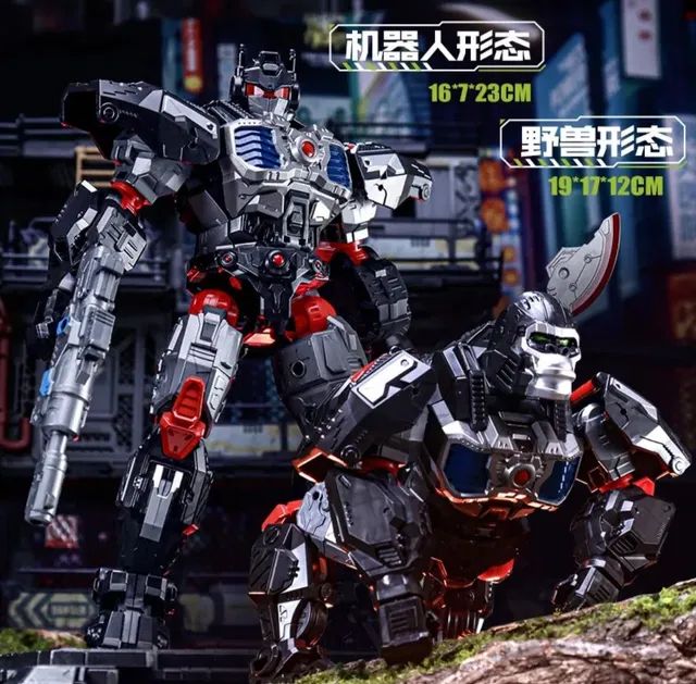 Action Figure Gorilla Leader Transformers 