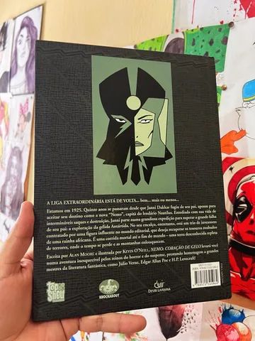 Liga Extraordinária apresenta Nemo coração de gelo, Alan Moore - Foto 2