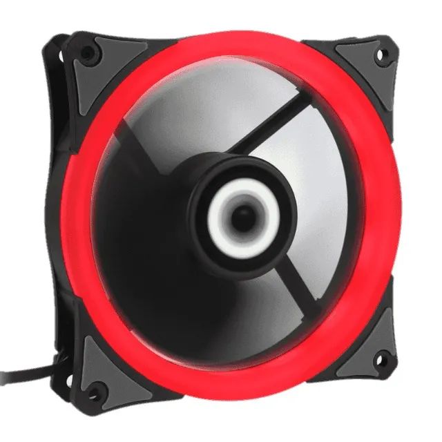 PRONTA ENTREGA | Cooler Fan PC 120mm LED Vermelho Gamemax Ringforce - Foto 4