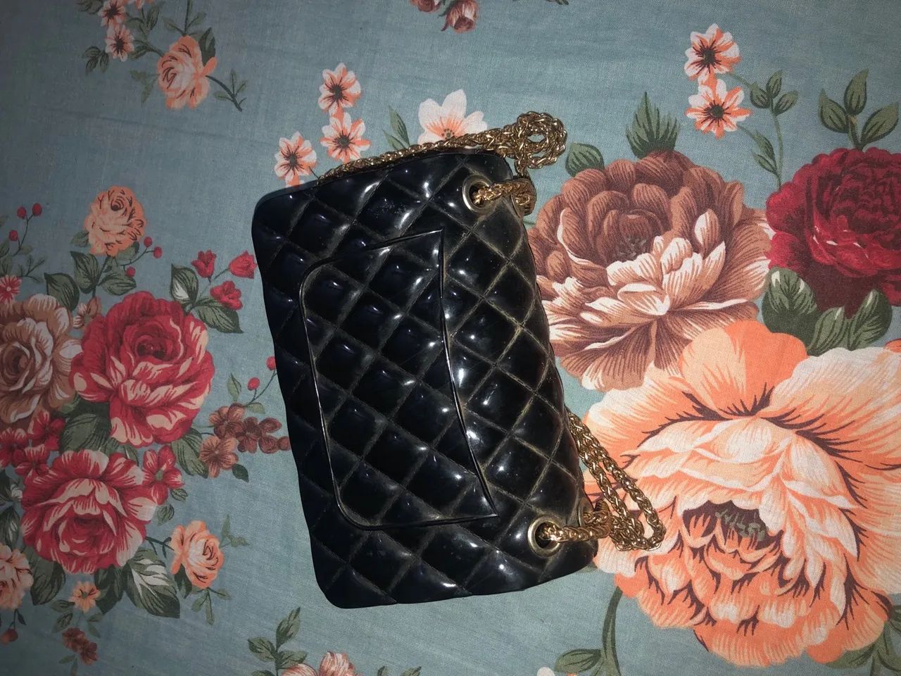 bolsa preta de ombro  - Foto 6