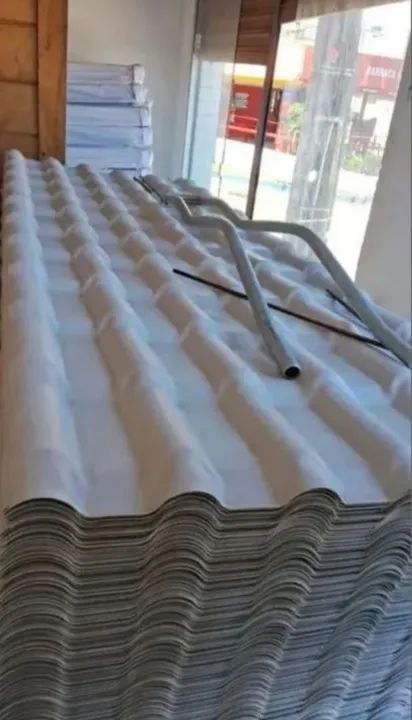 Telha pvc plan cinza 241x88