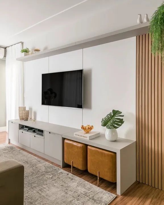 Painel de sala / Painel de TV - Móveis sob medida  - Foto 5