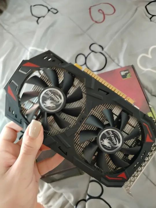 placa de vídeo Pc<br>Geforce GTx1050ti<br>4G gb - Foto 2
