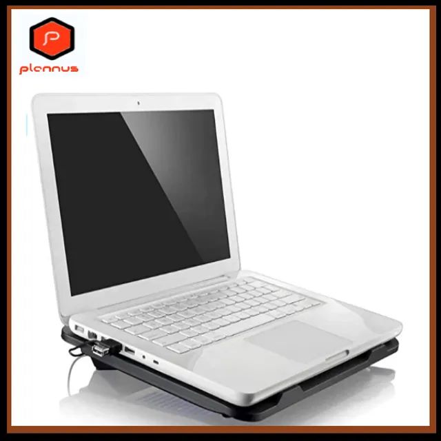 Suporte Notebook até 17pol com Cooler Base Com Ventilação Apoio Mesa Usb z453 - Foto 5