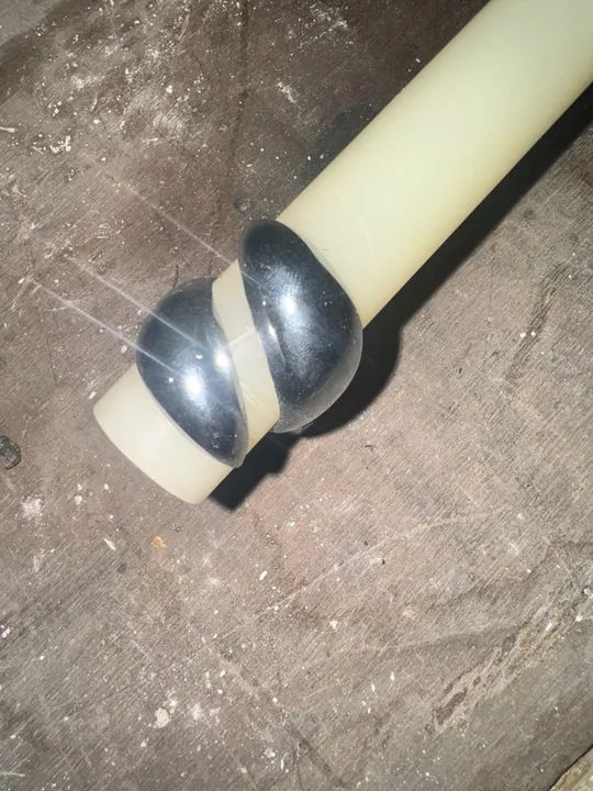 Conjunto vintage de porta toalhas banho mão e rosto perfeitos anos 60 - Foto 2