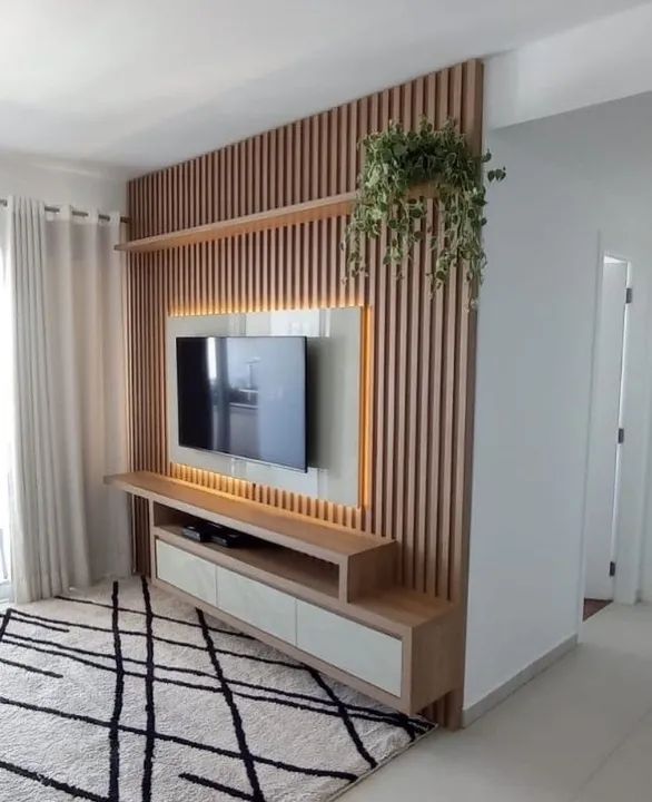 Painel de sala / Painel de TV - Móveis sob medida  - Foto 2