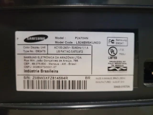 Google Chromecast 1st Edition + Monitor Samsung 24 Defeito - Foto 5