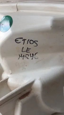 Farol Toyota Etios Cromado Original Usado Esquerdo 14246 - Foto 8