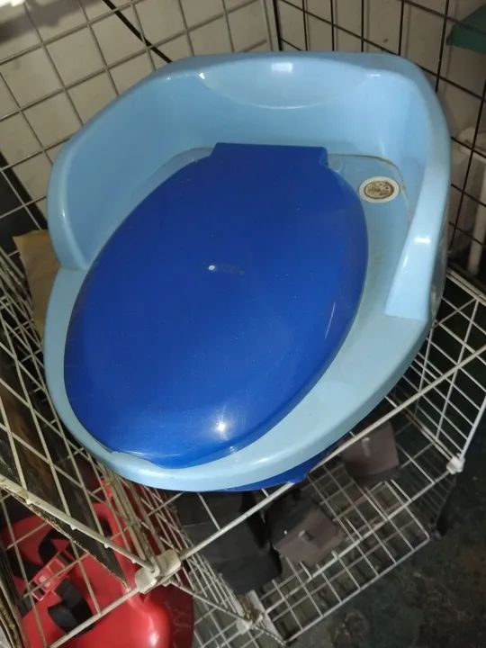 Troninho Infantil Azul - Foto 3