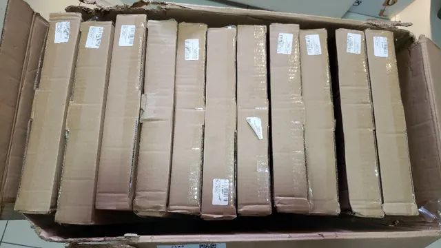 Painel embutir branco frio led retangular 36w 32x62 6500k - Foto 6