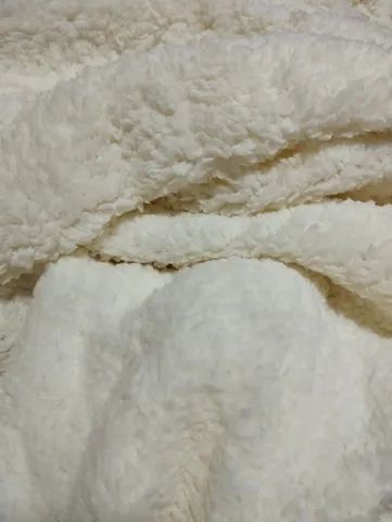 Retalho de sherpa, lã carneirinho, soft, fleece, etc... a partir de R$45,00 o kg. - Foto 6