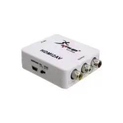 Conversor HDMI para AV - Vídeo e Áudio - Novo!