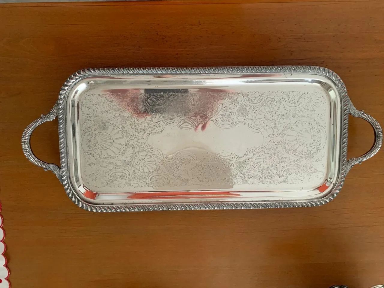 Bandeja de prata Wolf