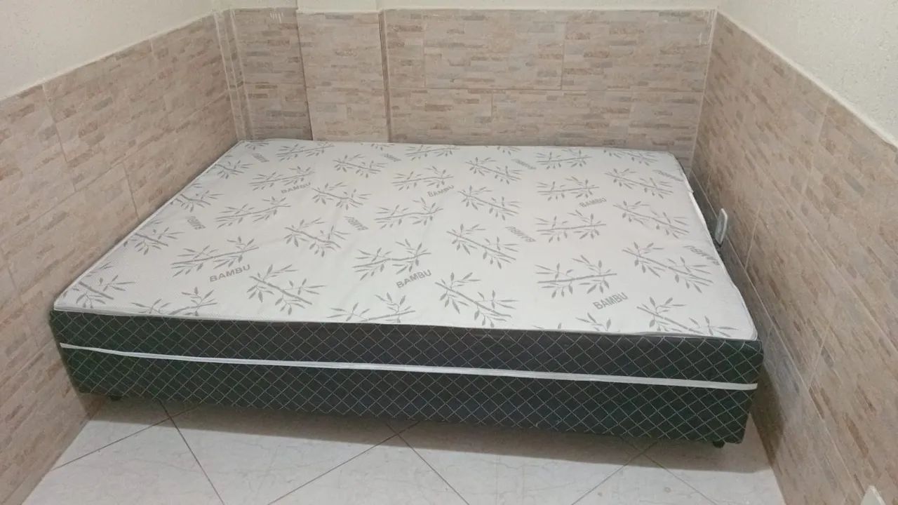 Cama Box Casal D20 (Frete Grátis Para Algumas Cidades)