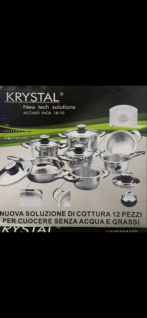 Conjunto de panelas de Inox