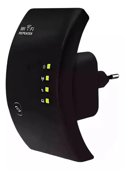 Repetidor WI-FI Knup KP-3007 300Mbps Black - Wzetta 