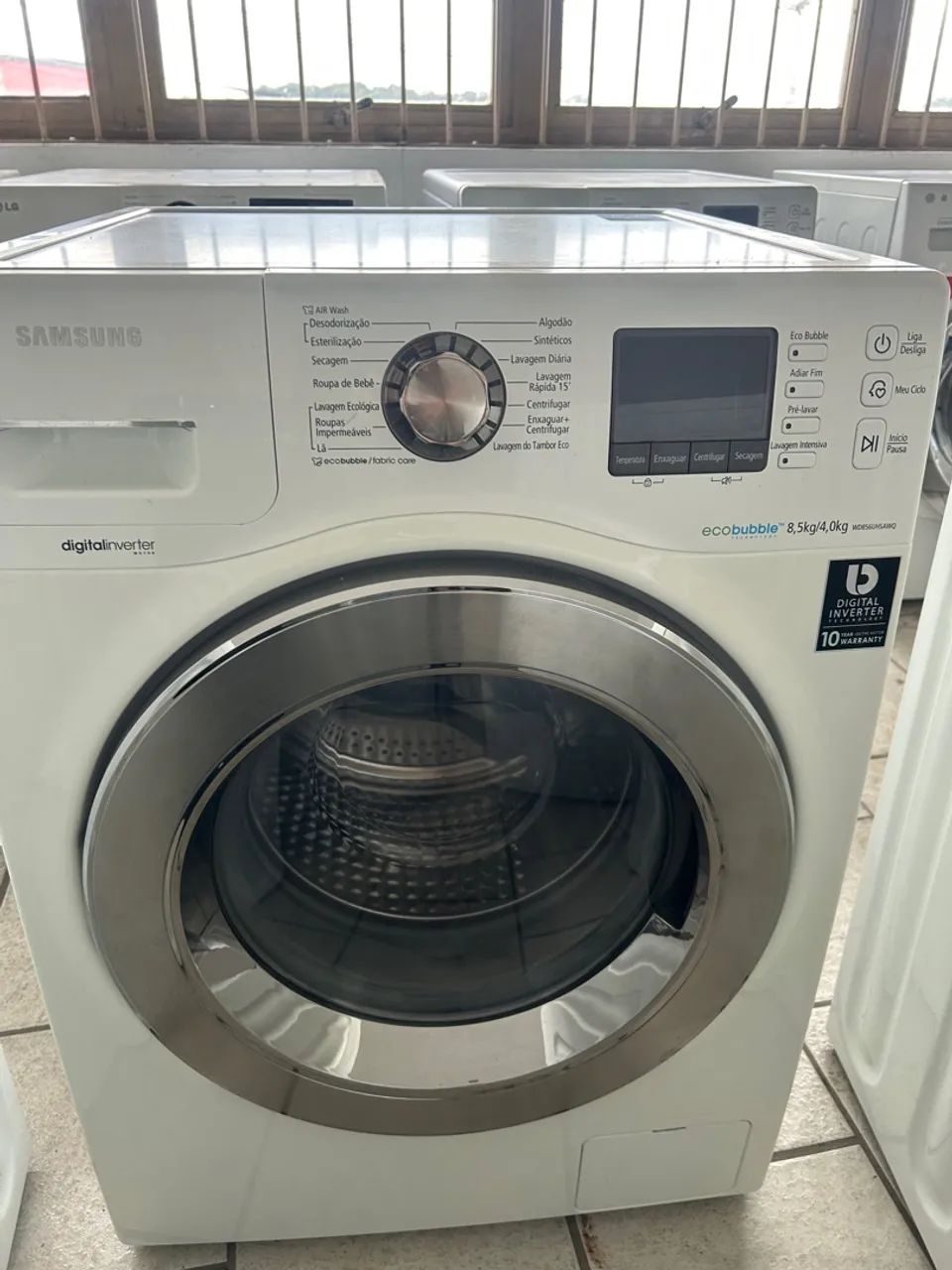 Lava e seca Samsung  8,5 kg inverter 