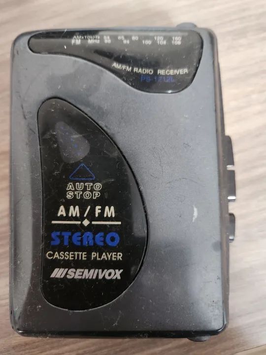 Walkman cassete antigo