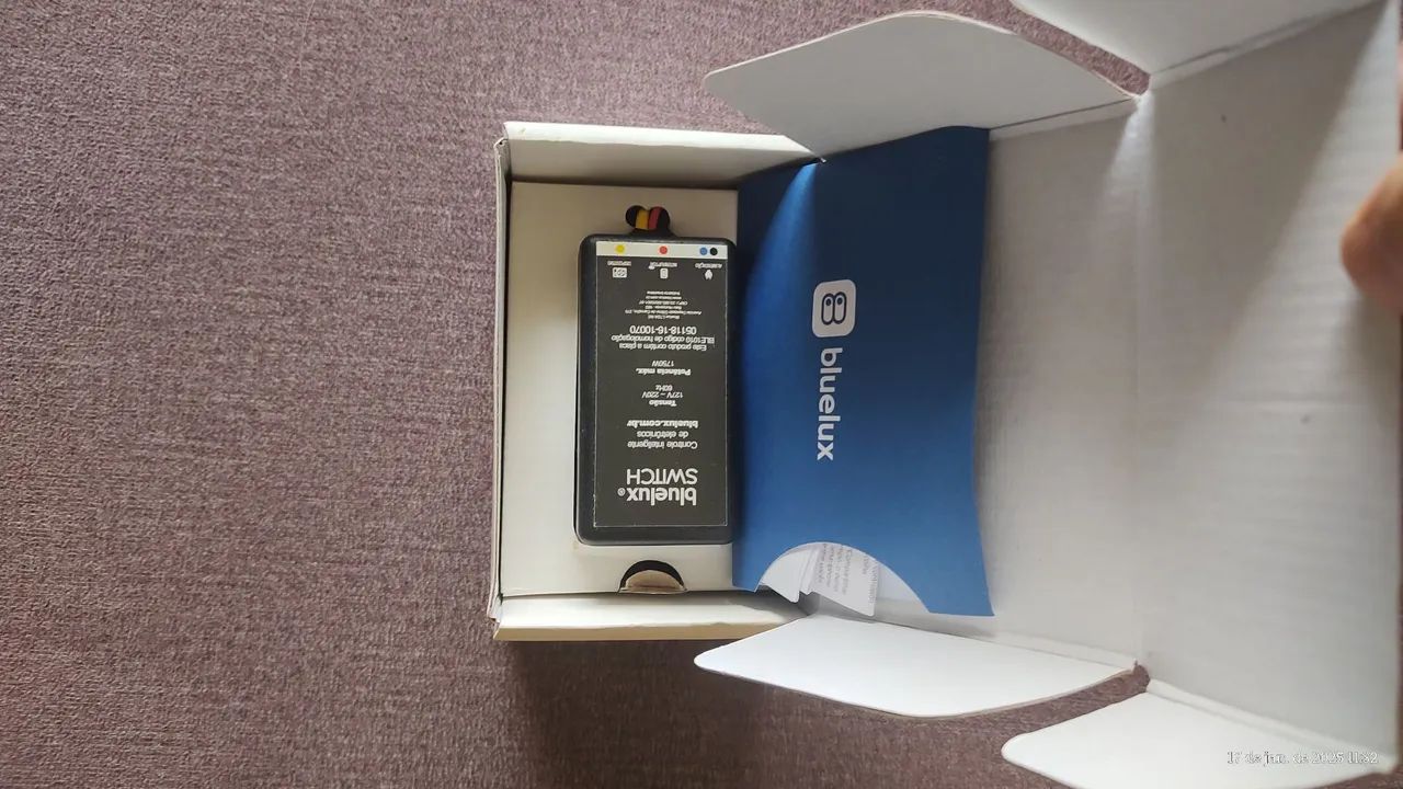 Switch Inteligente Bluelux para potência alta.