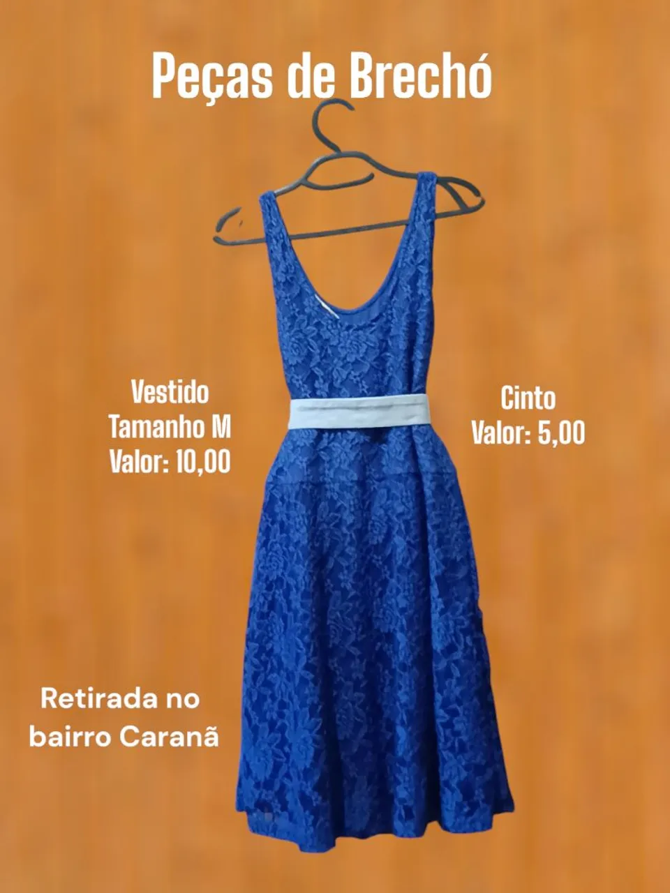 Vestido em Boa condição Tamanho M