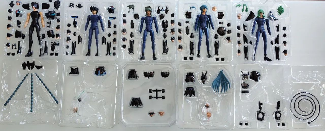 Coleção Completa Myth V1 Black, Aurora Models