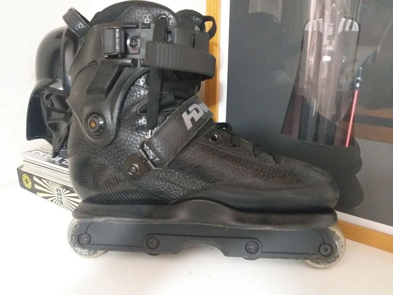 Patins Profissional HD Inline Panther - 41/43 - Foto 2