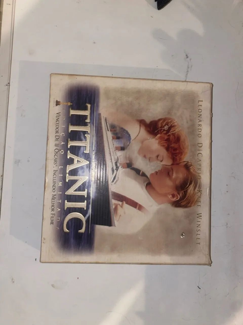 Box VHS Titanic - Edição Deluxe Original e COMPLETA - Foto 3