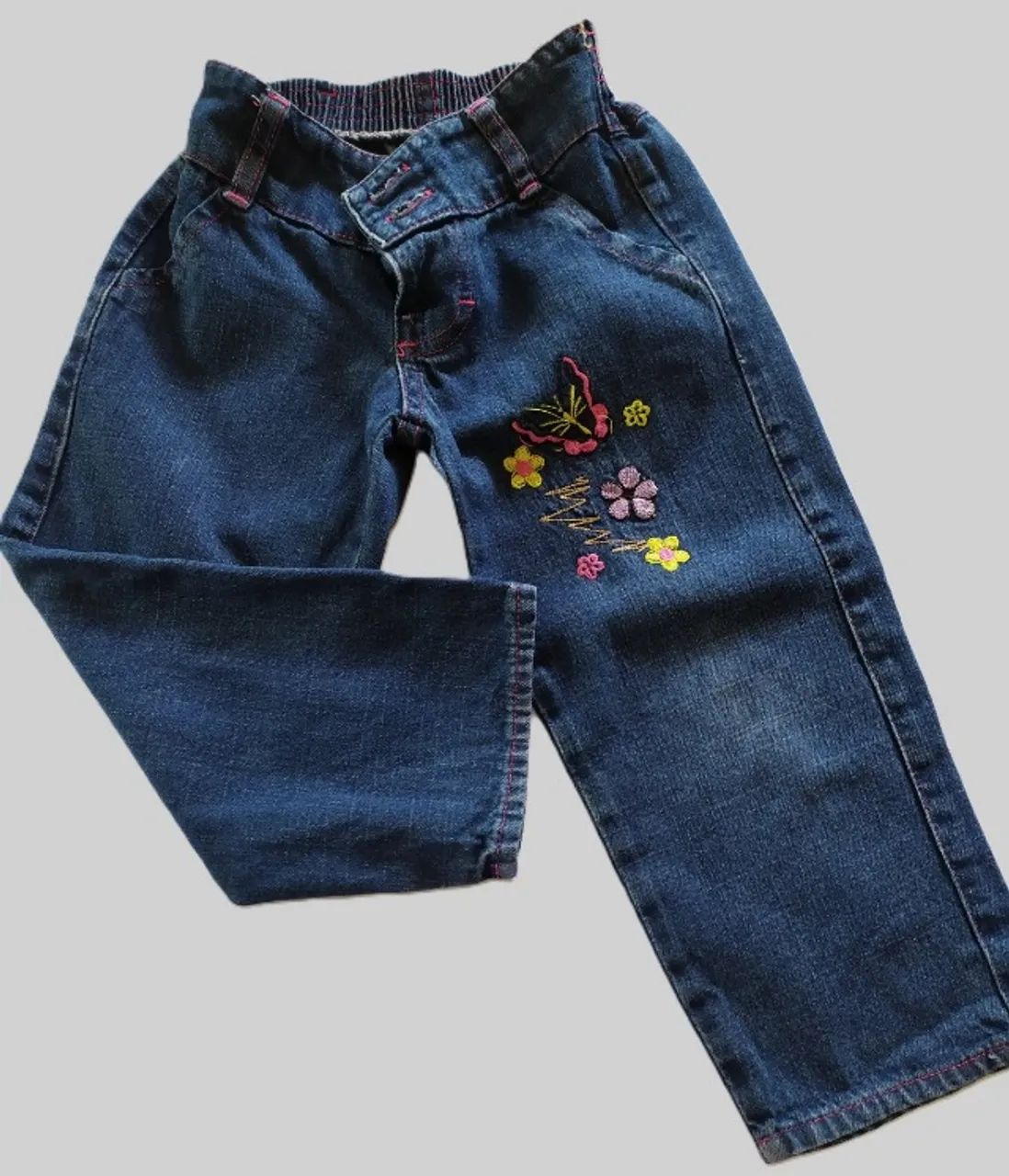 Calça infantil jeans G (9a12meses)