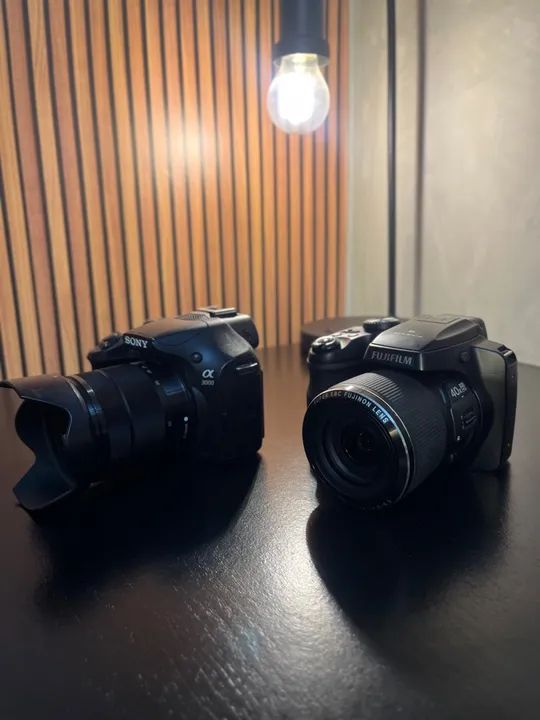 Kit 2 Câmeras Sony A3000 + Fujifilm Finepix 5 (LEIA A DESCRIÇÃO)  - Foto 4
