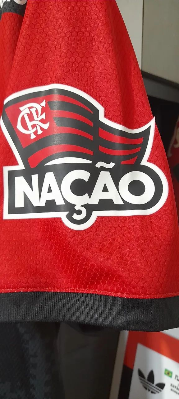 Camisa flamengo adidas 2022 ( número 3 / Rodrigo Caio  - Foto 3