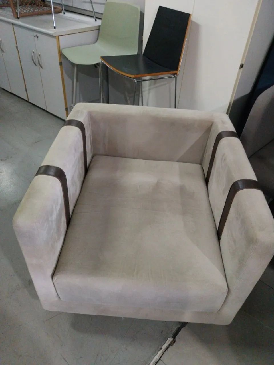 Poltrona de Escritório Giratória- Brentwood - Foto 5