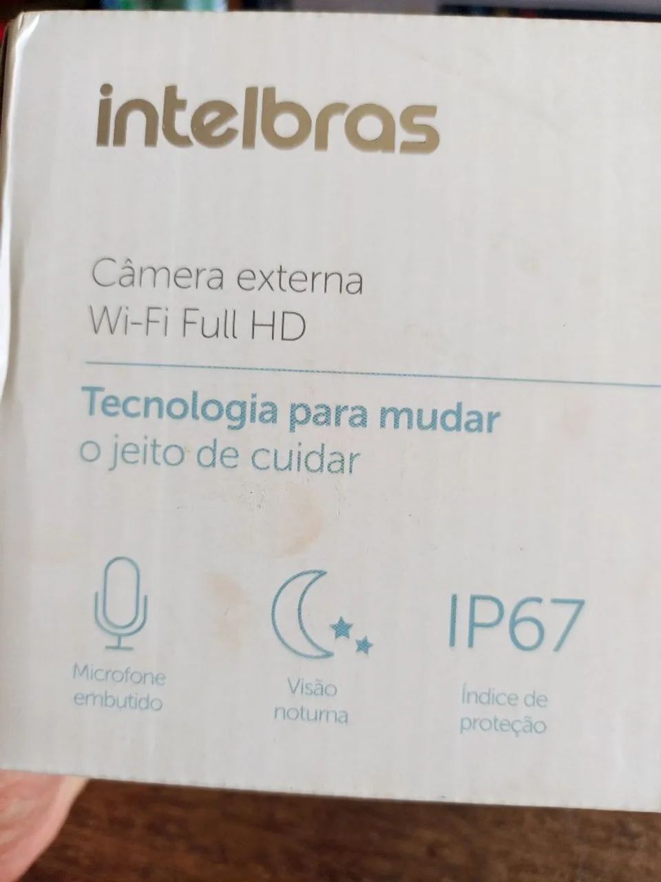  caixa Câmera externa full hd Intelbras  - Foto 3