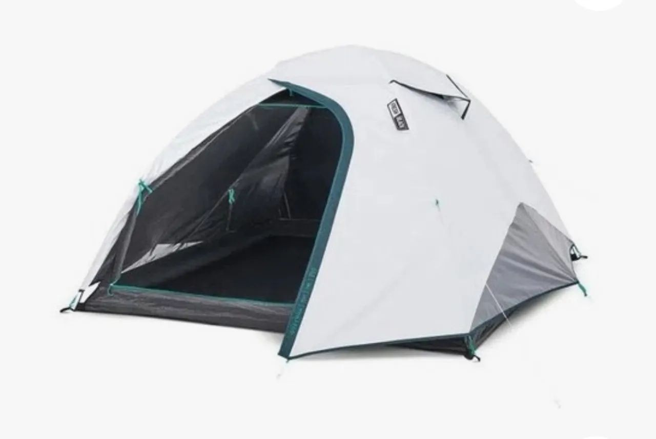 Barraca De Trilha Arpenaz 3 Fresh & Black | 3 Pessoas usada uma vez - Foto 2