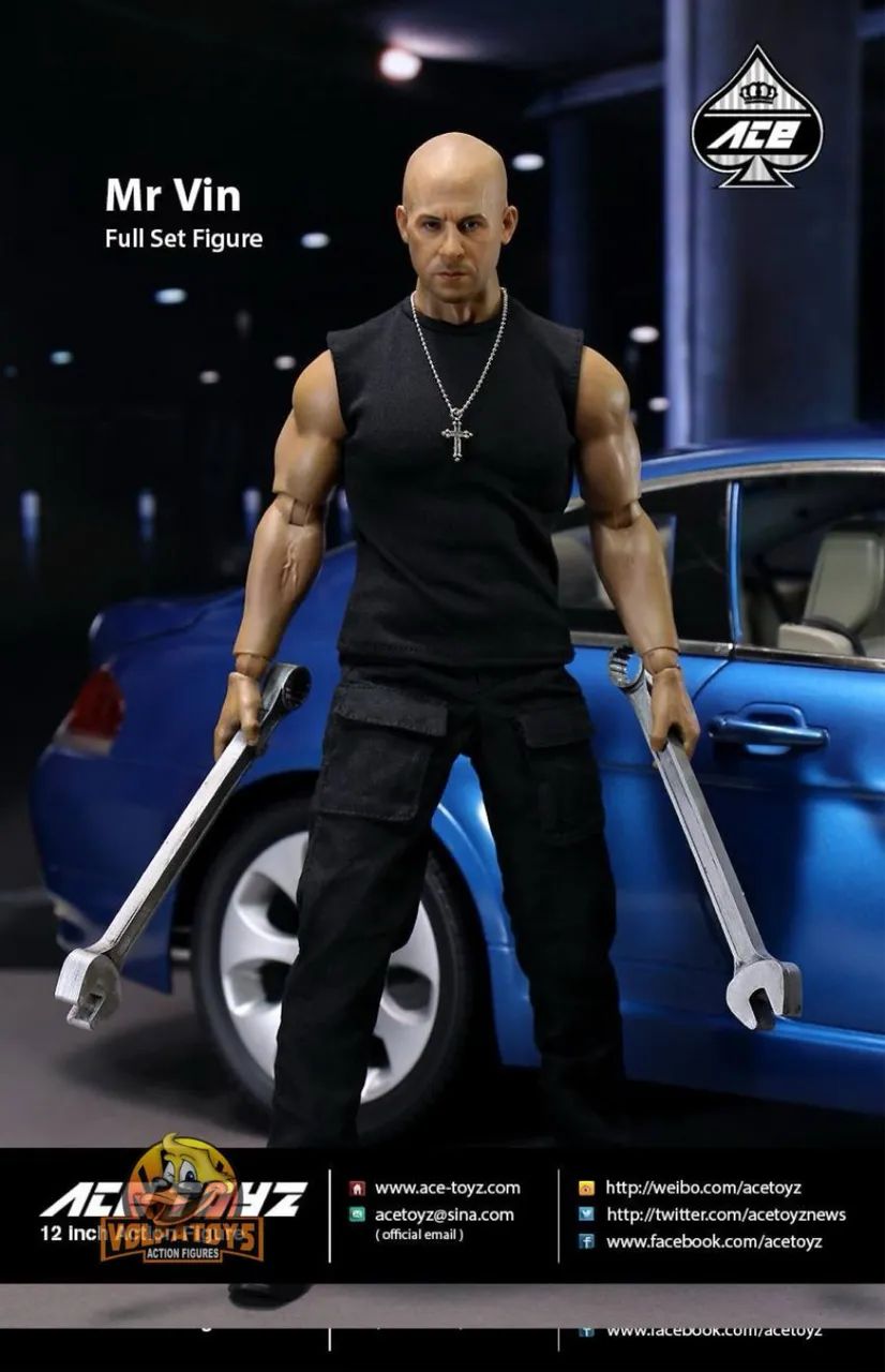 ACE Toyz Mr. Vin 1/6 Toreto Velozes e Furiosos