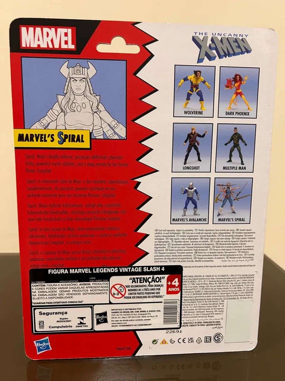 Marvel Legends Spiral / Espiral Retro X-Men - Foto 5